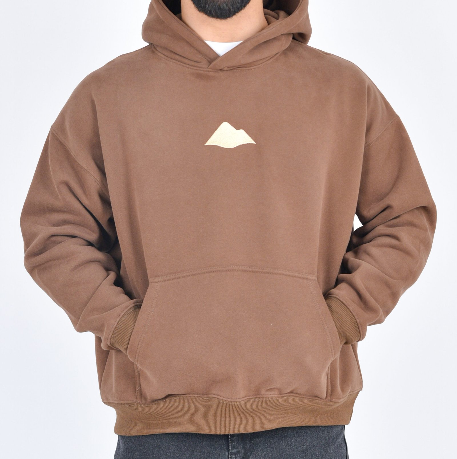 C7FEEA58-4D03-487B-842B-3386E7E0C1EC Brown Hoodie - Image 1